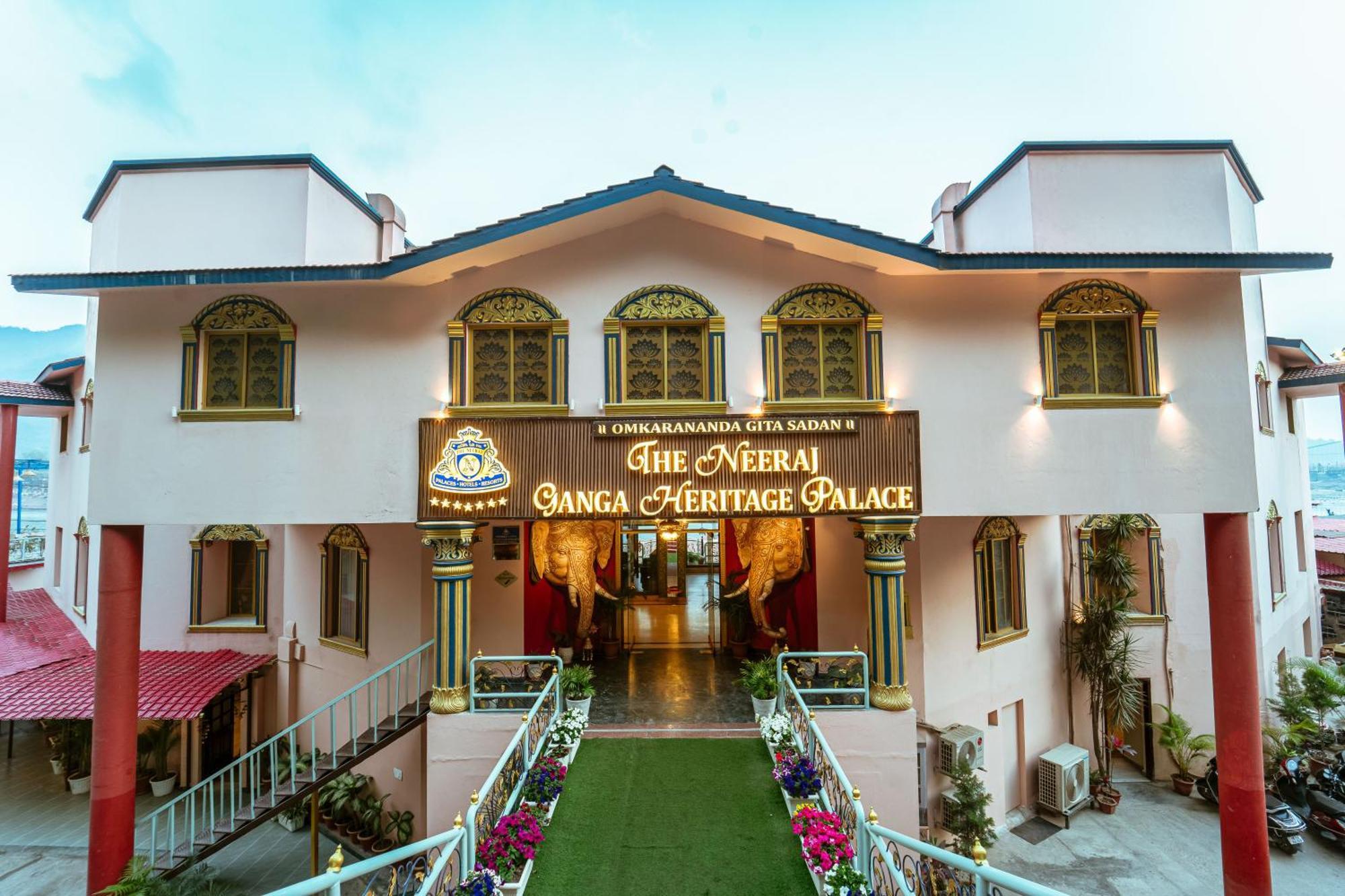 The Neeraj Ganga Heritage Palace Rishīkesh Zewnętrze zdjęcie